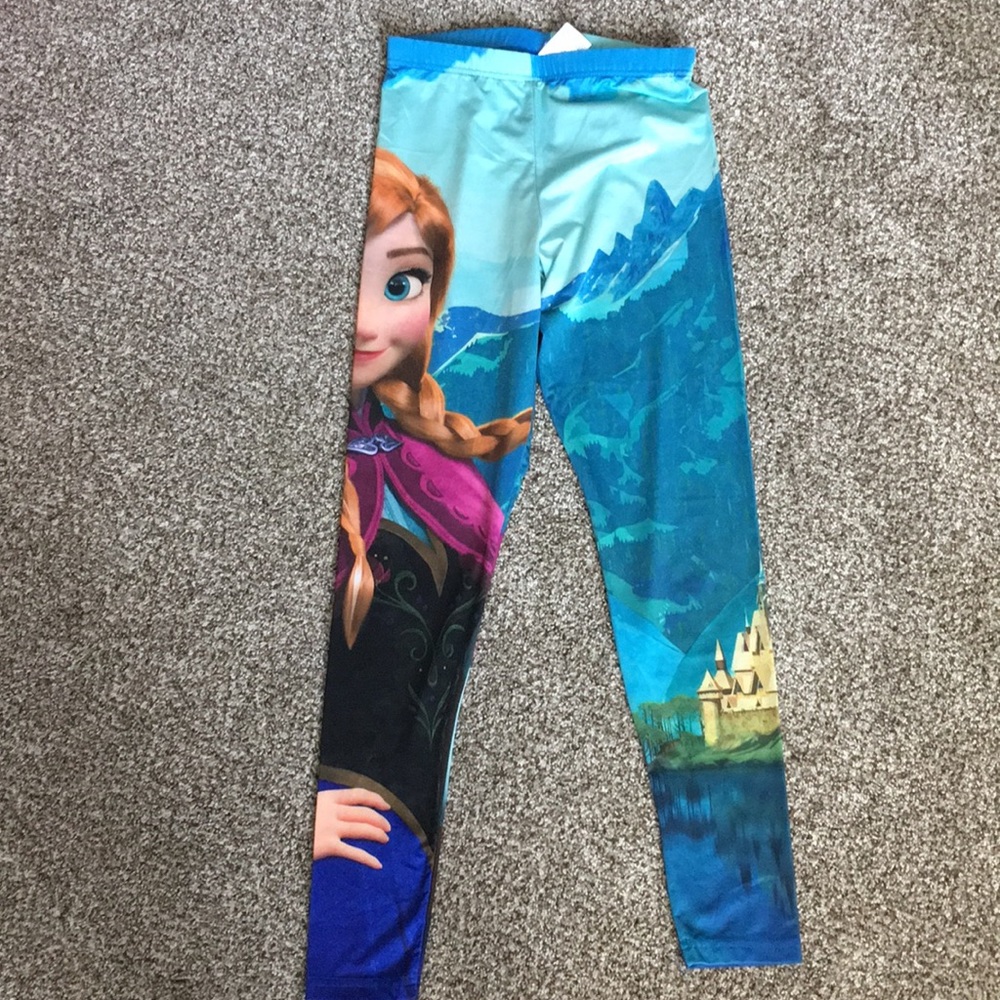 Disney Frozen Anna leggings. Size small.